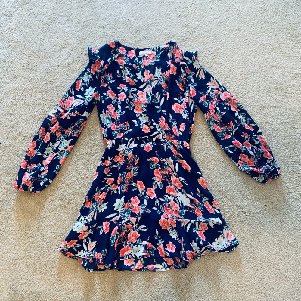 Parker Floral Pleasant V-neck Dress - Small